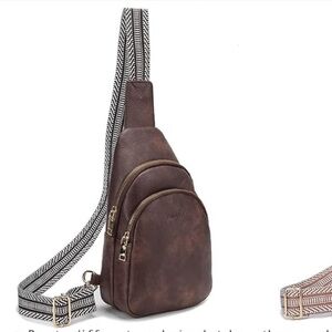 Dark Brown Crossbody Beltbag